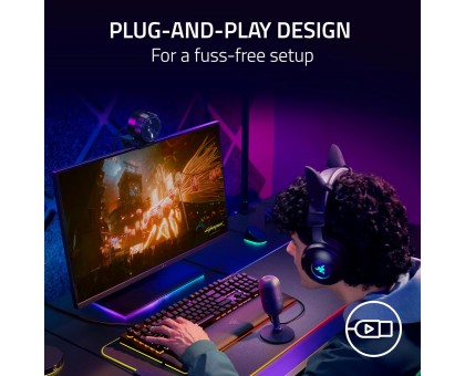 Мікрофон геймінговий Razer Seiren V3 Mini, Omni, USB-A, 1.2м, чорний Мікрофон геймінговий Razer Seiren V3 Mini, Omni, USB-A, 1.2м, чорний