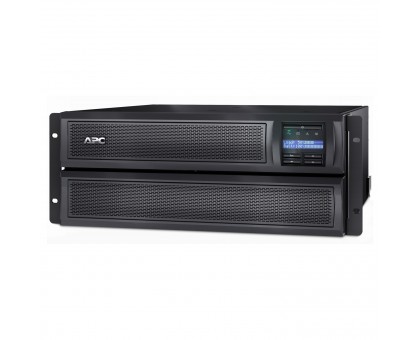 Джерело безперебійного живлення APC Smart-UPS X 3000VA/2700W, RT 4U, LCD, USB, RS232, 8xC13, 2xC19 Джерело безперебійного живлення APC Smart-UPS X 3000VA/2700W, RT 4U, LCD, USB, RS232, 8xC13, 2xC19