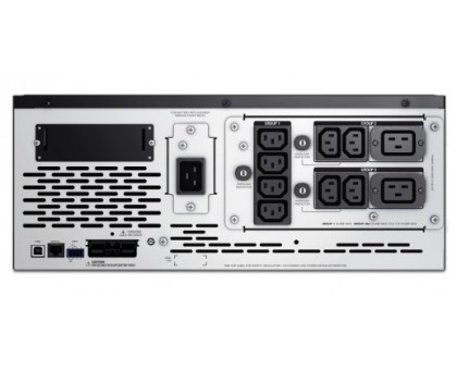 Джерело безперебійного живлення APC Smart-UPS X 3000VA/2700W, RT 4U, LCD, USB, RS232, 8xC13, 2xC19 Джерело безперебійного живлення APC Smart-UPS X 3000VA/2700W, RT 4U, LCD, USB, RS232, 8xC13, 2xC19