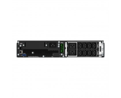 Джерело безперебійного живлення APC Smart-UPS Online 2200VA/1980W, RM 2U, LCD, USB, RS232, 8xC13, 2xC19 Джерело безперебійного живлення APC Smart-UPS Online 2200VA/1980W, RM 2U, LCD, USB, RS232, 8xC13, 2xC19