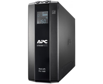 Джерело безперебійного живлення APC Back-UPS Pro 1600VA/960W, LCD, USB, 6+2 C13 Джерело безперебійного живлення APC Back-UPS Pro 1600VA/960W, LCD, USB, 6+2 C13