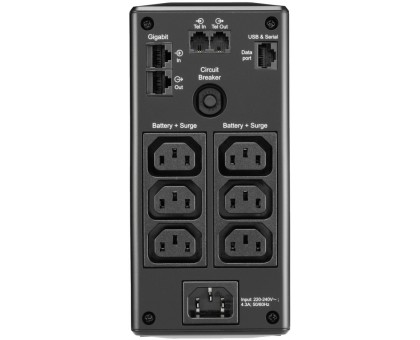 Джерело безперебійного живлення APC Back-UPS Pro 650VA/390W, LCD, USB, 6xC13 Джерело безперебійного живлення APC Back-UPS Pro 650VA/390W, LCD, USB, 6xC13