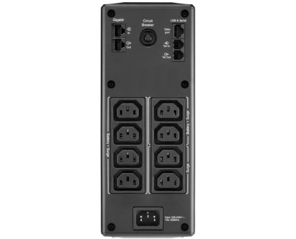 Джерело безперебійного живлення APC Back-UPS Pro 1300VA/780W, LCD, USB, 6+2 C13 Джерело безперебійного живлення APC Back-UPS Pro 1300VA/780W, LCD, USB, 6+2 C13