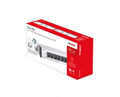 Джерело безперебійного живлення Legrand Keor PDU, 800ВА/450Вт, 8хSchuko, USB Джерело безперебійного живлення Legrand Keor PDU, 800ВА/450Вт, 8хSchuko, USB