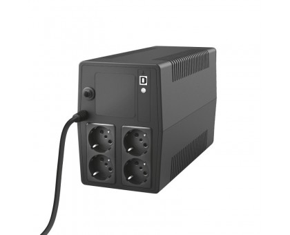 Джерело безперебійного живлення Trust Paxxon 1500VA UPS with 4 standard wall power outlets BLACK Джерело безперебійного живлення Trust Paxxon 1500VA UPS with 4 standard wall power outlets BLACK