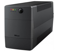ИБП Trust Paxxon 800VA UPS with 2 standard wall power outlets черный
