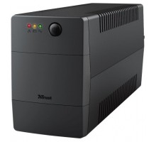 ИБП Trust Paxxon 800VA UPS with 2 standard wall power outlets черный
