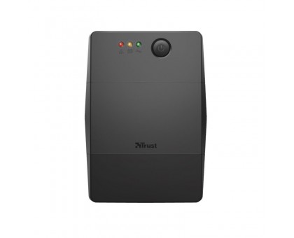 Джерело безперебійного живлення Trust Paxxon 800VA UPS with 2 standard wall power outlets чорний Джерело безперебійного живлення Trust Paxxon 800VA UPS with 2 standard wall power outlets чорний