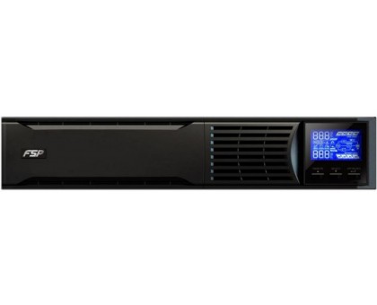 ИБП FSP Champ 3K RM, 3000VA/2700W, RT2U, LCD, USB, 6xС13 ИБП FSP Champ 3K RM, 3000VA/2700W, RT2U, LCD, USB, 6xС13