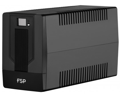 Джерело безперебійного живлення FSP iFP1000, 1000VA/600W, LCD, USB, 4xSchuko Джерело безперебійного живлення FSP iFP1000, 1000VA/600W, LCD, USB, 4xSchuko