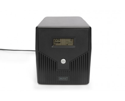 Источник бесперебойного питания DIGITUS Line-Interactive, 1000VA/600W, LCD, 4xSchuko, RJ45, RS232, USB Источник бесперебойного питания DIGITUS Line-Interactive, 1000VA/600W, LCD, 4xSchuko, RJ45, RS232, USB