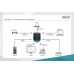 Источник бесперебойного питания DIGITUS Line-Interactive, 1000VA/600W, LCD, 4xSchuko, RJ45, RS232, USB
