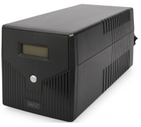 Источник бесперебойного питания DIGITUS Line-Interactive, 1500VA/900W, LCD, 4xSchuko, RJ45, RS232, USB