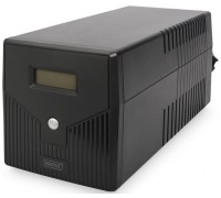 Источник бесперебойного питания DIGITUS Line-Interactive, 2000VA/1200W, LCD, 4xSchuko, RJ45, RS232, USB