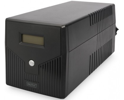 Источник бесперебойного питания DIGITUS Line-Interactive, 2000VA/1200W, LCD, 4xSchuko, RJ45, RS232, USB Источник бесперебойного питания DIGITUS Line-Interactive, 2000VA/1200W, LCD, 4xSchuko, RJ45, RS232, USB