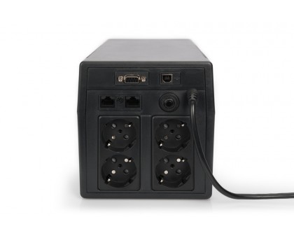 Источник бесперебойного питания DIGITUS Line-Interactive, 2000VA/1200W, LCD, 4xSchuko, RJ45, RS232, USB Источник бесперебойного питания DIGITUS Line-Interactive, 2000VA/1200W, LCD, 4xSchuko, RJ45, RS232, USB