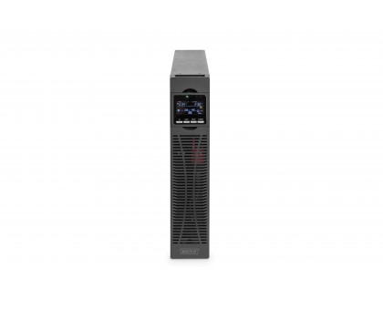 Источник бесперебойного питания DIGITUS OnLine, 3000VA/3000W, LCD, 8xC13+1xC19, RJ45, RS232, USB, Rack/Tower Источник бесперебойного питания DIGITUS OnLine, 3000VA/3000W, LCD, 8xC13+1xC19, RJ45, RS232, USB, Rack/Tower