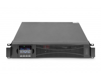 Источник бесперебойного питания DIGITUS OnLine, 3000VA/3000W, LCD, 8xC13+1xC19, RJ45, RS232, USB, Rack/Tower Источник бесперебойного питания DIGITUS OnLine, 3000VA/3000W, LCD, 8xC13+1xC19, RJ45, RS232, USB, Rack/Tower