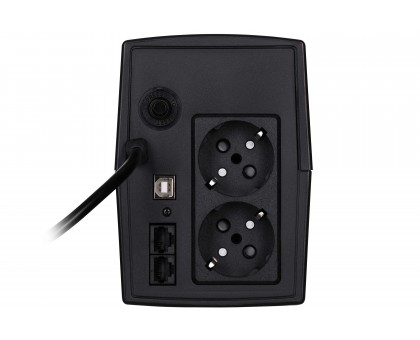 ИБП 2E DD850, 850VA/480W, LCD, USB, 2xSchuko ИБП 2E DD850, 850VA/480W, LCD, USB, 2xSchuko