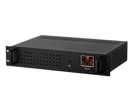 ИБП 2E RE650, 650VA/360W, RM 2U, LCD, USB, 2xSchuko ИБП 2E RE650, 650VA/360W, RM 2U, LCD, USB, 2xSchuko