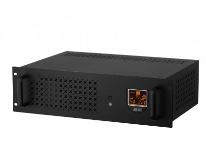 ИБП 2E RE1500, 1500VA/900W, RM 3U, LCD, USB, 2xSchuko ИБП 2E RE1500, 1500VA/900W, RM 3U, LCD, USB, 2xSchuko