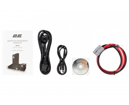ИБП 2E PS2000L, 2000VA/1600W, на внешние АКБ 4*12В, USB, 2xSchuko+1xC13 ИБП 2E PS2000L, 2000VA/1600W, на внешние АКБ 4*12В, USB, 2xSchuko+1xC13