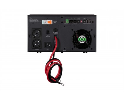 Инвертор 2E HI600, 600W, 12V - 230V, LCD, AVR, 2xSchuko + DC output Инвертор 2E HI600, 600W, 12V - 230V, LCD, AVR, 2xSchuko + DC output
