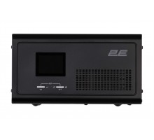 Інвертор 2E HI1000, 1000W, 12V - 230V, LCD, AVR, 2xSchuko + DC output