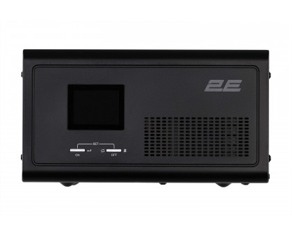Инвертор 2E HI1000, 1000W, 12V - 230V, LCD, AVR, 2xSchuko + DC output Инвертор 2E HI1000, 1000W, 12V - 230V, LCD, AVR, 2xSchuko + DC output