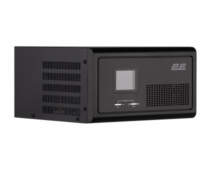Инвертор 2E HI1000, 1000W, 12V - 230V, LCD, AVR, 2xSchuko + DC output Инвертор 2E HI1000, 1000W, 12V - 230V, LCD, AVR, 2xSchuko + DC output