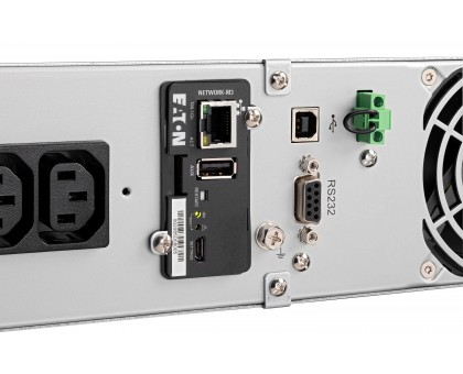 Джерело безперебійного живлення Eaton 9E, 3000VA/2700W, RM 2U, LCD, USB, RS232, 6xC13, 1xC19 Джерело безперебійного живлення Eaton 9E, 3000VA/2700W, RM 2U, LCD, USB, RS232, 6xC13, 1xC19