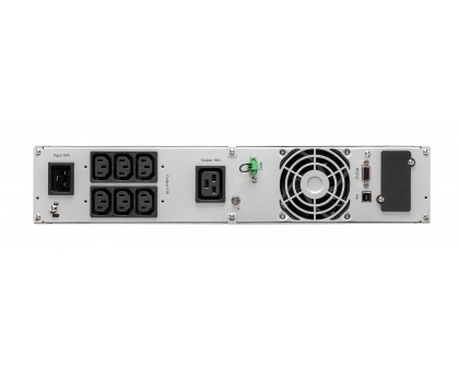 Джерело безперебійного живлення Eaton 9E, 3000VA/2700W, RM 2U, LCD, USB, RS232, 6xC13, 1xC19 Джерело безперебійного живлення Eaton 9E, 3000VA/2700W, RM 2U, LCD, USB, RS232, 6xC13, 1xC19