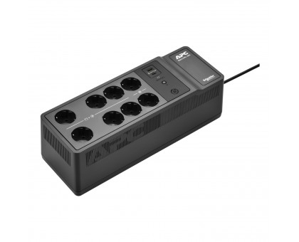 Джерело безперебійного живлення APC Back-UPS 1050VA/600W, USB charging port, USB, 6+2 Schuko Джерело безперебійного живлення APC Back-UPS 1050VA/600W, USB charging port, USB, 6+2 Schuko