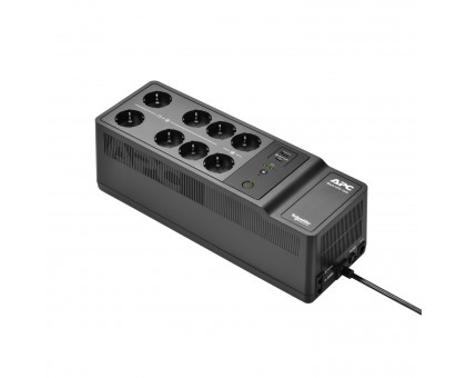 Джерело безперебійного живлення APC Back-UPS 1050VA/600W, USB charging port, USB, 6+2 Schuko Джерело безперебійного живлення APC Back-UPS 1050VA/600W, USB charging port, USB, 6+2 Schuko