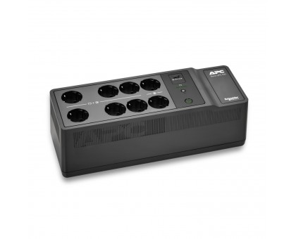 Джерело безперебійного живлення APC Back-UPS 550VA/300W, USB charging port, USB, 6+2 Schuko Джерело безперебійного живлення APC Back-UPS 550VA/300W, USB charging port, USB, 6+2 Schuko