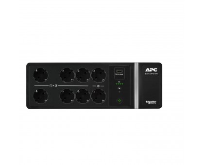 Джерело безперебійного живлення APC Back-UPS 550VA/300W, USB charging port, USB, 6+2 Schuko Джерело безперебійного живлення APC Back-UPS 550VA/300W, USB charging port, USB, 6+2 Schuko