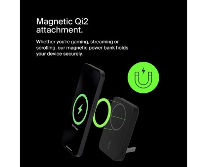 Портативное зарядное устройство Power Bank Belkin 8000мАч, MagSafe Wireless, черный Портативное зарядное устройство Power Bank Belkin 8000мАч, MagSafe Wireless, черный