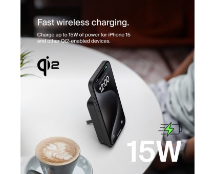 Портативное зарядное устройство Power Bank Belkin 10000мАч, MagSafe Wireless, черный Портативное зарядное устройство Power Bank Belkin 10000мАч, MagSafe Wireless, черный