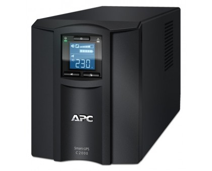 ИБП APC Smart-UPS C 2000VA/1600W, LCD, USB, 6xC13, 1xC19 ИБП APC Smart-UPS C 2000VA/1600W, LCD, USB, 6xC13, 1xC19