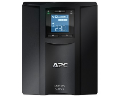 ИБП APC Smart-UPS C 2000VA/1600W, LCD, USB, 6xC13, 1xC19 ИБП APC Smart-UPS C 2000VA/1600W, LCD, USB, 6xC13, 1xC19