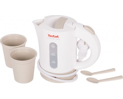 Электрочайник Tefal Travel-o-city 0.5л, Strix, пластик, в комплекте
2 стакана + 2ложки, бело-бежевый Электрочайник Tefal Travel-o-city 0.5л, Strix, пластик, в комплекте
2 стакана + 2ложки, бело-бежевый
