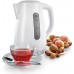 Електрочайник Gorenje 1.7л, пластик, білий