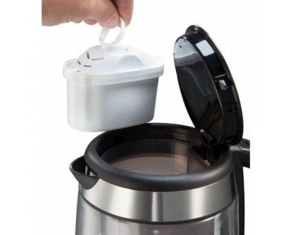 Электрочайник Russell Hobbs Glass, 1.7л, стекло, подсветка, серебристо-черный Электрочайник Russell Hobbs Glass, 1.7л, стекло, подсветка, серебристо-черный