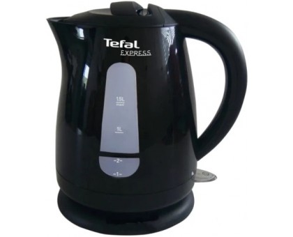 Электрочайник Tefal Express 1.5л, пластик, глянецевый черный