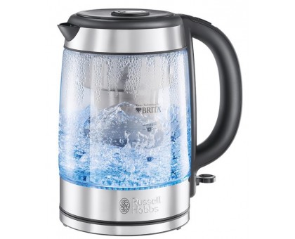 Електрочайник Russell Hobbs Clarity 1л, скло, чорний Електрочайник Russell Hobbs Clarity 1л, скло, чорний