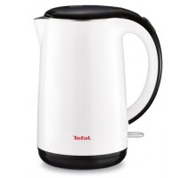 Электрочайник Tefal Safe to touch 1.7л, Strix, пластик, глянец белый