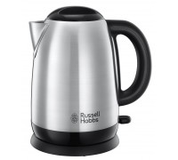 Электрочайник Russell Hobbs Adventure 1.7л, металл, серебристо-черный