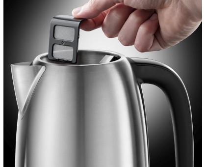 Электрочайник Russell Hobbs Adventure 1.7л, металл, серебристо-черный