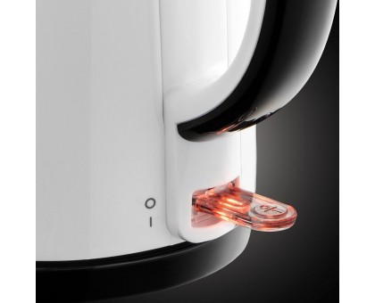 Електрочайник Russell Hobbs My Breakfast 1.7л, пластик, біло-чорний Електрочайник Russell Hobbs My Breakfast 1.7л, пластик, біло-чорний