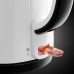 Електрочайник Russell Hobbs My Breakfast 1.7л, пластик, біло-чорний